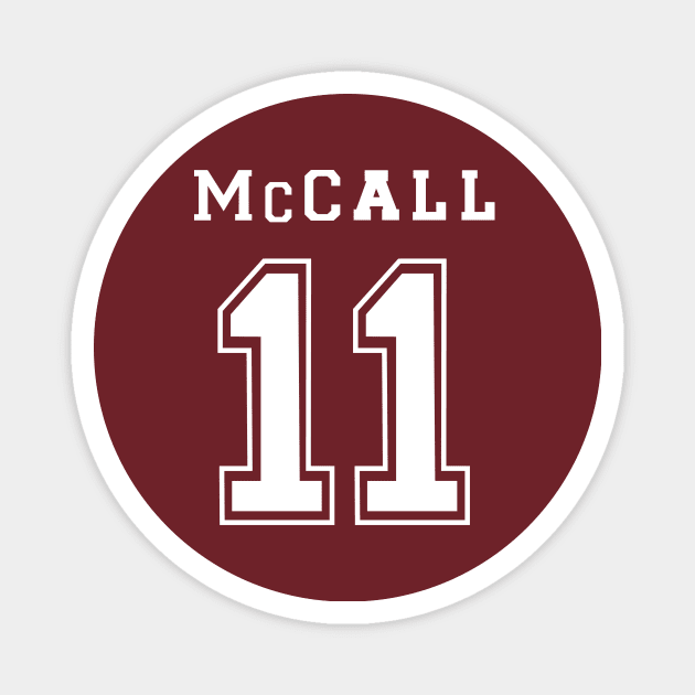 Scott McCall - Teen Wolf - Lacrosse - 11 Magnet by shellysom91